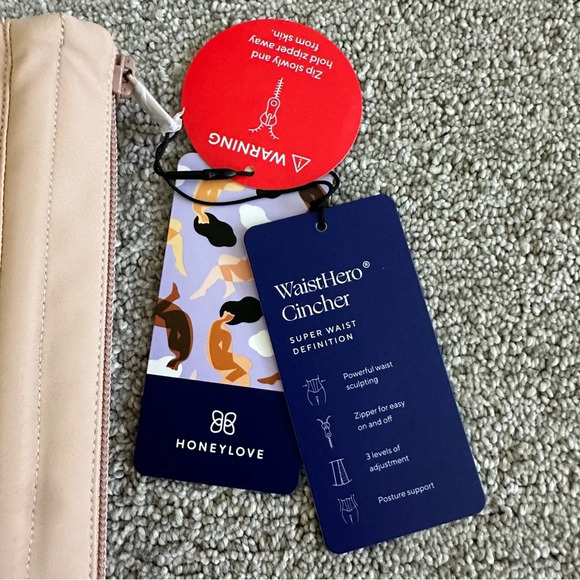Honeylove WaistHero Cincher Tan Size XL - Picture 2 of 5